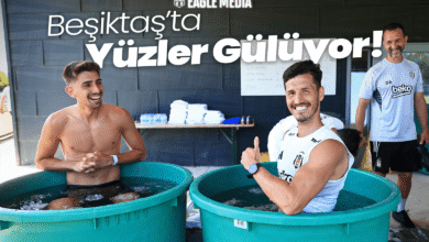 Beşiktaş Antrenmanında Gülen Yüzler