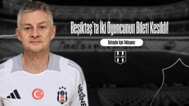Beşiktaş’ta İki Oyuncunun Bileti Kesildi!