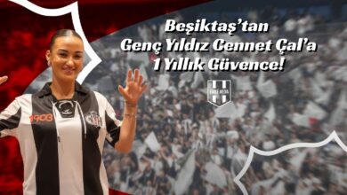 Beşiktaş’tan Genç Yıldız Cennet Çal’a 1 Yıllık Güvence!