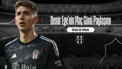 Demir Ege'nin Maç Günü Paylaşımı