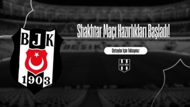 Shakhtar Maçı Hazırlıkları Başladı !