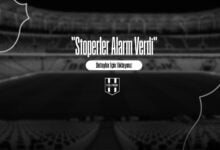 "Stoperler Alarm Verdi"
