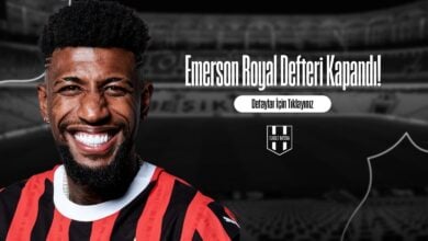Emerson Royal Defteri Kapandı