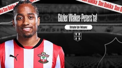 Gözler Walker-Peters'ta!