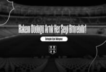 Hakem Düdüğü Artık Her Şeyi Bitirebilir!