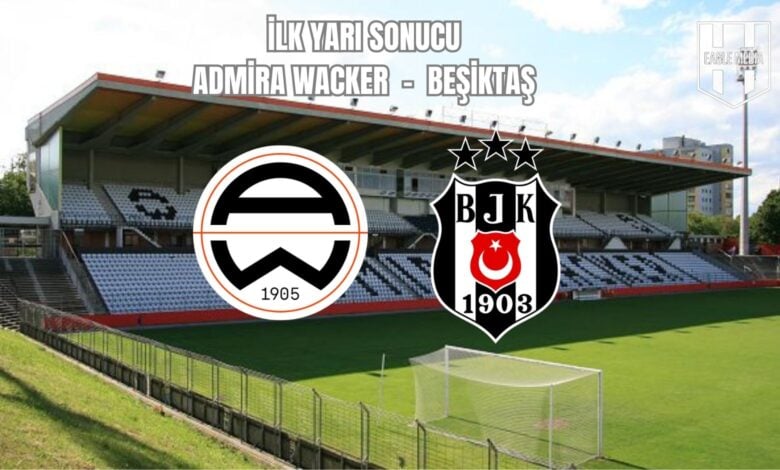İLK YARI SONUCU ADMİRA WACKER - BEŞİKTAŞ