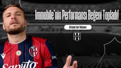 Immobile'nin Performansı Beğeni Topladı!
