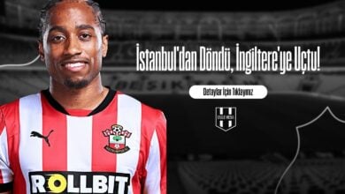 İstanbul'dan Döndü, İngiltere'ye Uçtu!