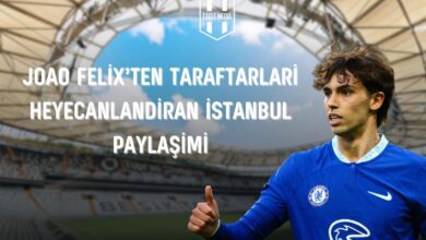 Joao Felix'ten Taraftarlari Heyecanlandiran İstanbul Paylaşimi