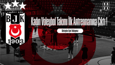 Kadın Voleybol Takımı İlk Antrenmanına Çıktı