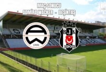 MAÇ SONUCU ADMİRA WACKER - BEŞİKTAŞ