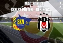 Hazırlık Maçı : Skn St Pölten - Beşiktaş / Maç sonu