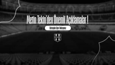 Metin Tekin'den Önemli Açıklamalar !