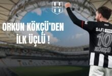 ORKUN KÖKÇÜ’DEN İLK ÜÇLÜ !