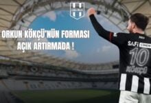 ORKUN KÖKÇÜ’NÜN FORMASI AÇIK ARTIRMADA !