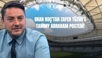 Okan Koç, "Beşiktaş, Abraham'ın ancak posterini alır" diyen Zafer Tüzün'e yanıt vererek Tammy Abraham’ın posterini hediye etti.