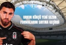 Orkun Kökçü Yeni Sezon Formalarını Sırtına Geçirdi