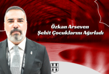 Özkan Arseven Şehit Çocuklarını Ağırladı