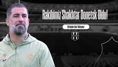 Rakibimiz Shakhtar Donetsk Oldu!