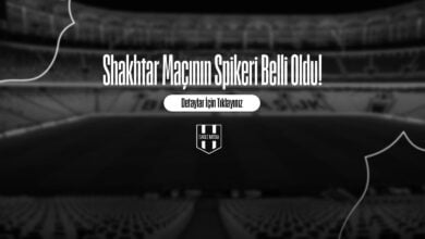 Shaktar Maçının Spikeri Belli Oldu