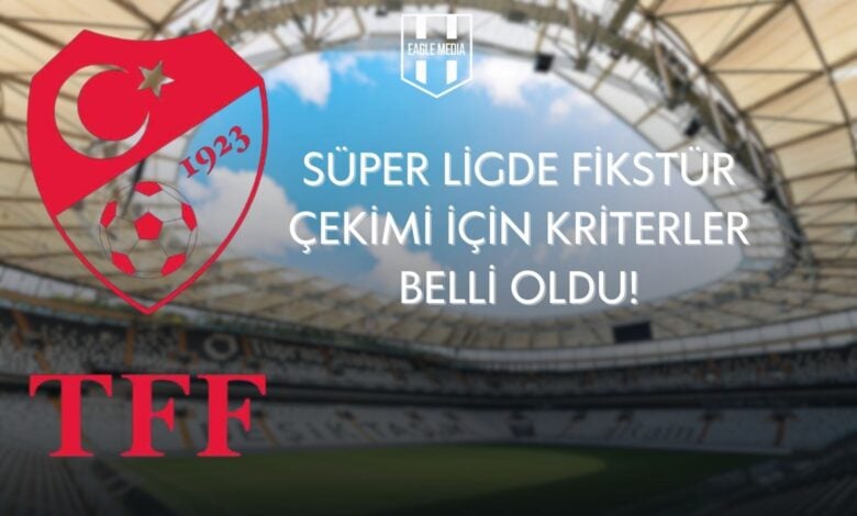 TFF, Süper Lig Fikstür Çekimi İçin Kısıtları ve Teknik Kriterleri Duyurdu 1 TFF, Süper Lig’in fikstürünü çekerken, Avrupa'daki kulüp temsilcilerimizin müsabakalara katılım takvimini göz önünde bulunduracak. Bu çerçevede, Beşiktaş, Fenerbahçe ve Galatasaray gibi büyük kulüplerin karşılaşmalarının tarihleri belirlenecek. Süper Lig'de Fikstür Çekimi İçin Kriterler Belli Oldu!