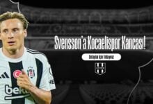 Svensson'a Kocaelispor Kancası
