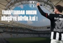 TARAFTARDAN ORKUN KÖKÇÜ’YE BÜYÜK İLGİ !