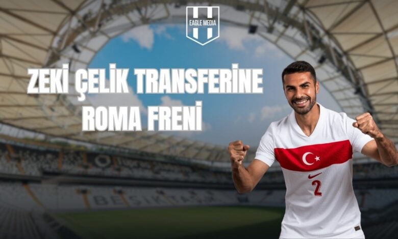 Zeki Çelik Transferine Roma Freni 1 Beşiktaş'ta transfer çalışmaları hız kesmeden devam ederken, kulüp başkan adayı Serdal Adalı dikkat çeken bir temas gerçekleştirdi. Milli futbolcu Zeki Çelik'i kadroya katmak isteyen Adalı, İtalya'nın köklü kulüplerinden Roma ile masaya oturdu. ZEKİ ÇELİK TRANSFERİNE ROMA FRENİ
