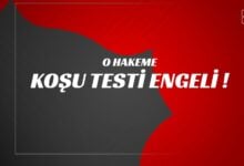 o HAKEME KOŞU TESTİ ENGELİ