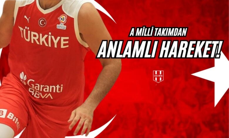 A Milli Takımdan Anlamlı Hareket!