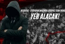 Beşiktaş - Eyüpspor Maçında Sürpriz İsim Tribünde Yer Alacak!