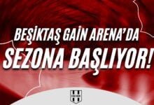 Beşiktaş GAİN Arena’da Sezona Başlıyor !