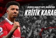 Beşiktaş Hamleyi Yaptı, Sancho'dan Kritik Karar!