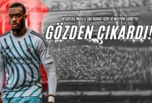 Beşiktaş İngiliz Sol Kanat İçin 10 Milyon Euro’yu Gözden Çıkardı!