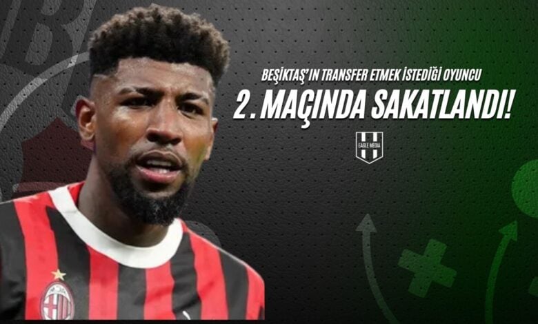 Beşiktaş Transfer Etmek İstediği Oyuncu 2. Maçında Sakatlandı!