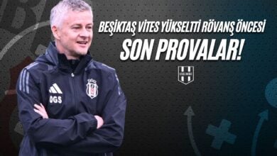 Beşiktaş Vites Yükseltti, Rövanş Öncesi Son Provalar!