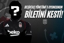 Beşiktaş Yönetimi 5 Oyuncunun Biletini Kesti!