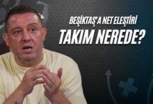Beşiktaş'a Net Eleştiri Takım Nerede