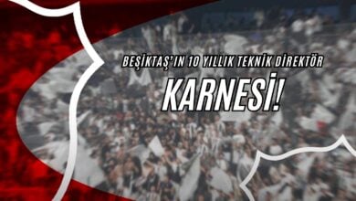 Beşiktaş'ın 10 Yıllık Teknik Direktör Karnesi!