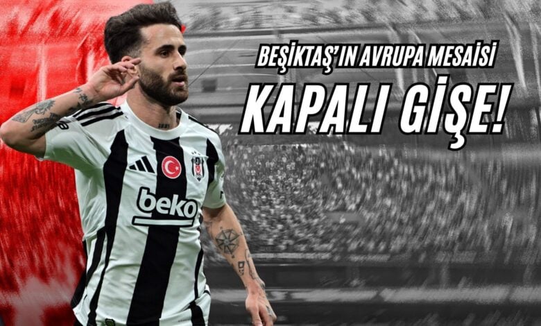 Beşiktaş'ın Avrupa Mesaisi Kapalı Gişe!