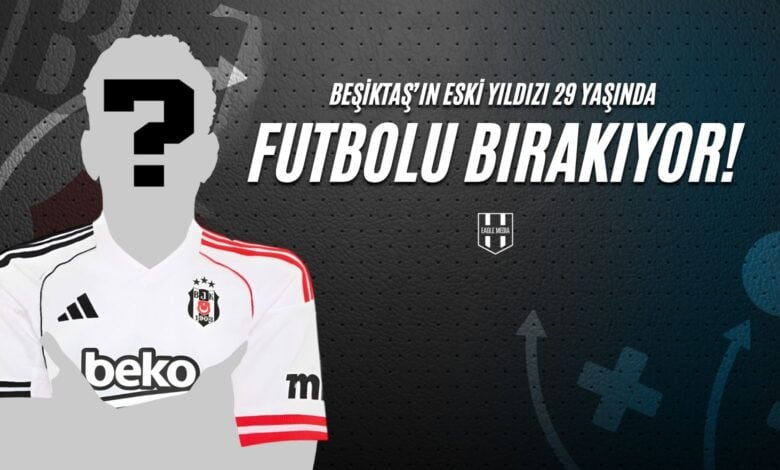 Beşiktaş'ın Eski Yıldızı 29 Yaşında Futbolu Bırakıyor !