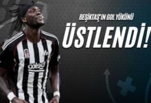 Beşiktaş’ın Gol Yükünü Üstlendi!