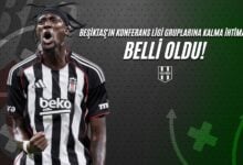 Beşiktaş'ın Konferans Ligi Gruplarına Kalma İhtimali Belli Oldu!