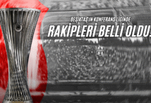 Beşiktaş'ın Konferans Liginde Rakipleri Belli Oldu!