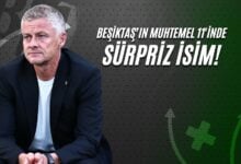 Beşiktaş'ın Muhtemel 11'inde Sürpriz İsim!