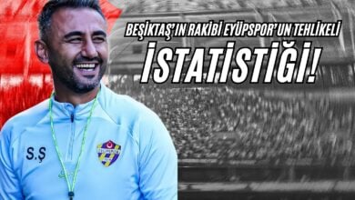 Beşiktaş’ın Rakibi Eyüpspor’un Tehlikeli İstatistiği!