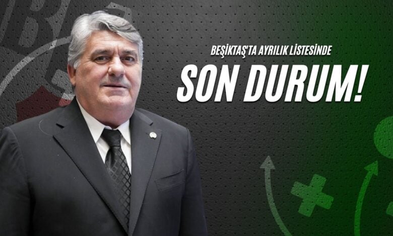 Beşiktaş'ta Ayrılık Listesinde Son Durum!