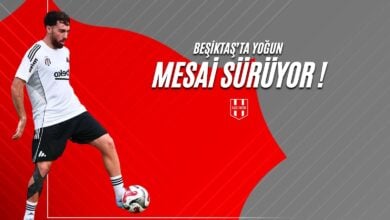 Beşiktaş'ta Yoğun Mesai Sürüyor !