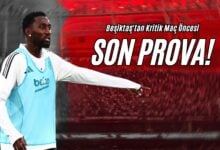 Beşiktaş'tan Kritik Maç Öncesi Son Prova!