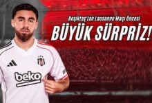 Beşiktaş'tan Lausanne Maçı Öncesi Büyük Sürpriz!